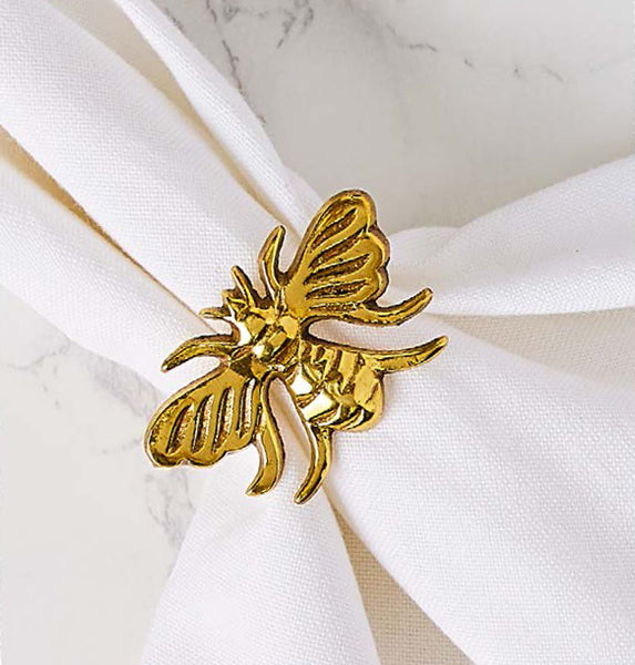 Wholesale Gold Bee Napkin Ring DII Design Imports