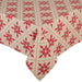 Scandinavian Snowflakes Printed Tablecloth - 60 X 84