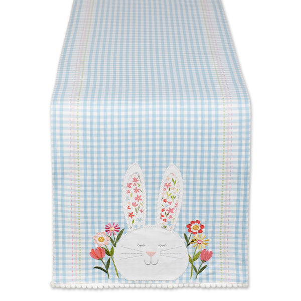 Happy Bunny Embellished Table Runner