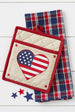 Americana Love Potholder Gift Set