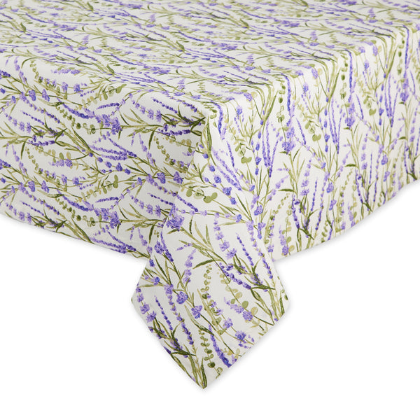 Lavender Fields Printed Tablecloth -  52 x 52"