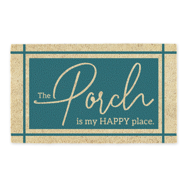 The Porch is My Happy Place Doormat