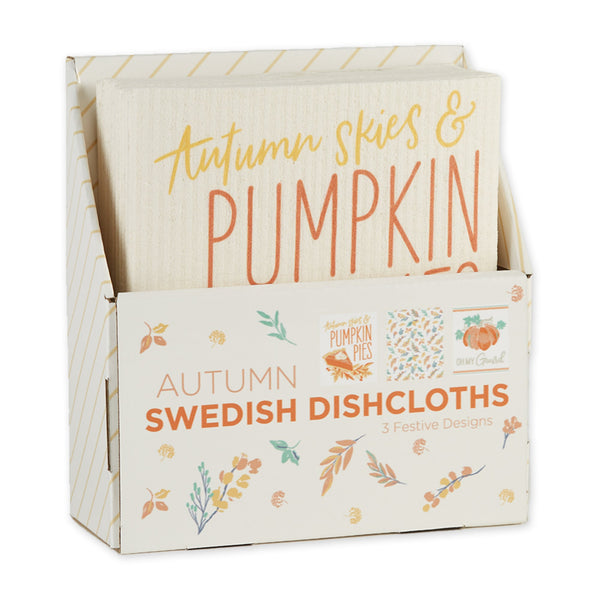 Autumn Afternoon Swedish Dishcloth PDQ