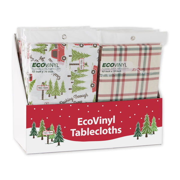 Holiday Ecovinyl Tablecloth PDQ