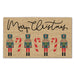 Merry Christmas Nutcrackers Doormat