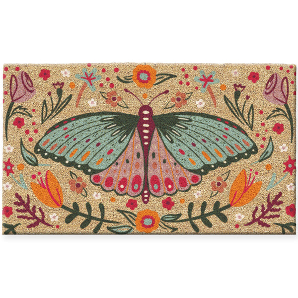 Boho Butterfly Doormat