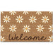 Welcome Daisies Doormat
