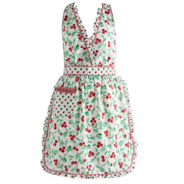 Wholesale Cheri Cherry Vintage Apron – Design Imports