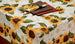 Rustic Sunflower Printed Tablecloth - DII Design Imports