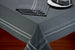 Gray French Chambray Tablecloth - DII Design Imports