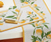 Lemon Bliss Printed Table Runner - DII Design Imports