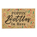 Poppin Bottles Doormat