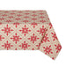 Scandinavian Snowflakes Printed Tablecloth - 52 X 52