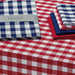 Nautical & White Checkers Tablecloth - DII Design Imports
