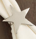 5 Point Silver Star Napkin Ring