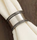 Silver Band Napkin Ring