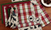 Mountain Trails Plaid Embellished Table Runner