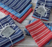 Starboard Stripe Heavyweight Dishtowel 18 x 28" Set of 3