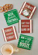 Game Day Printed Coasters