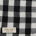 Black Checker Washed Waffle Dishtowel