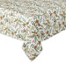 HOLIDAY SPRIGS PRINTED TABLECLOTH -  60 X 84"