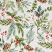 HOLIDAY SPRIGS PRINTED TABLECLOTH -  60 X 84"