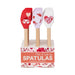 Valentine Baking Assorted Silicone Spatula 18 pk PDQ