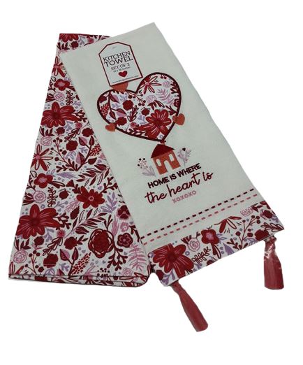 Home Is Where The Heart Is Dishtowel Set