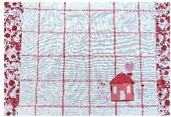 Home Is Where The Heart is Embellished Placemat
