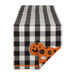 Jack O' Lantern Buffalo Check Table Runner