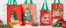 Joy Jolly Jingle Snowglobe Reusable Tote