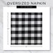 Holiday Houndstooth Plaid Napkin