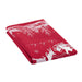 Santas Sleigh Embellished Dishtowel