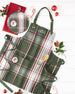 Merry Christmas Embellished Apron