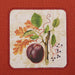 Plum Botanical Embellished Dishtowel