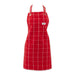 Red Cider Windowpane Apron