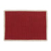 Weathered Rust Basket Fringe Placemat