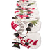 Cheerful Snowman Embellished Table Runner