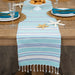 Tidal Stripe Fouta Table Runner