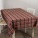 High Country Plaid Tablecloth - 60 X 84"