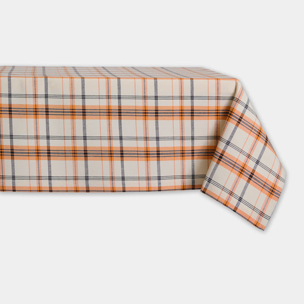 Happy Halloween Plaid Tablecloth - 52x52