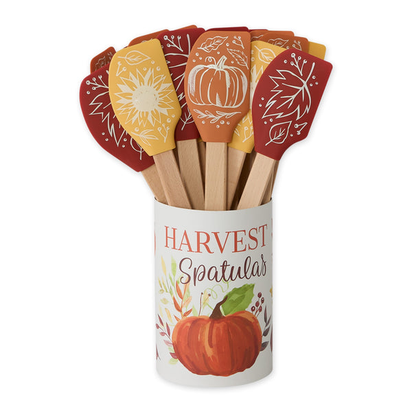 Autumn Harvest Assorted Silicone Spatula 18 PK PDQ