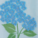 Hydrangea Bloom Embellished Dishtowel