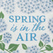 Spring Air Embellished Dishtowel