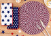 Big Star Printed Napkin Set of 4