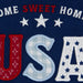 USA Embellished Dishtowel