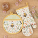 Honey Bee Meadow Printed Potholder