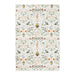 Honey Bee Meadow Printed Dishtowel