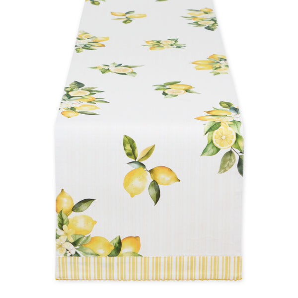 Lemon Grove Printed Table Runner