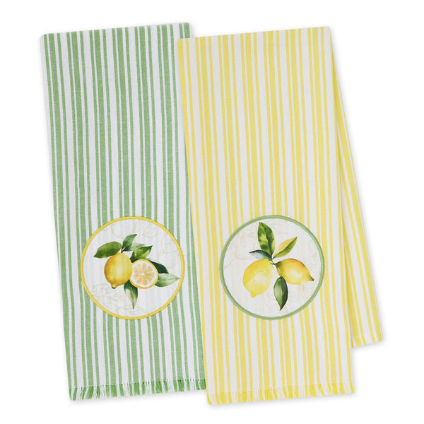 Sweet Lemons Embellished Dishtowels MX DZ
